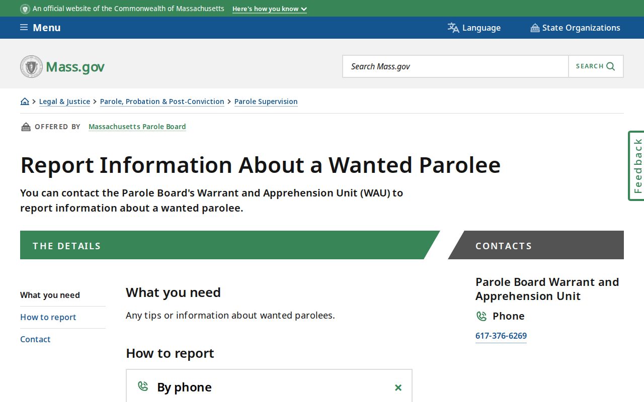 Official tip route and do not approach instructions for Franklin County most wanted information